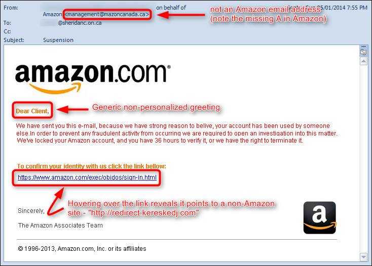 email scams