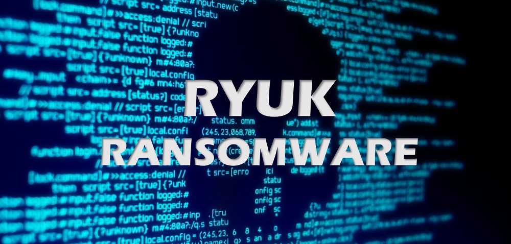 Ryuk Ransomware Makes The News The News