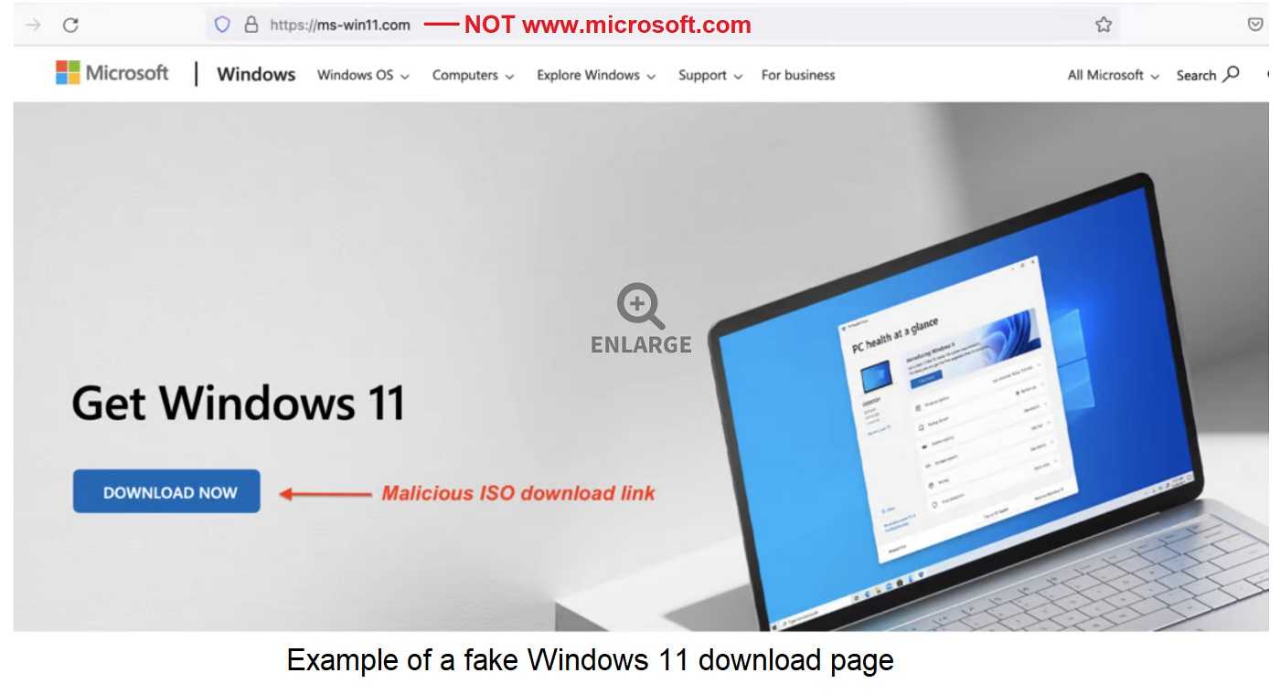 Como baixar o Windows 11 e evitar o malware