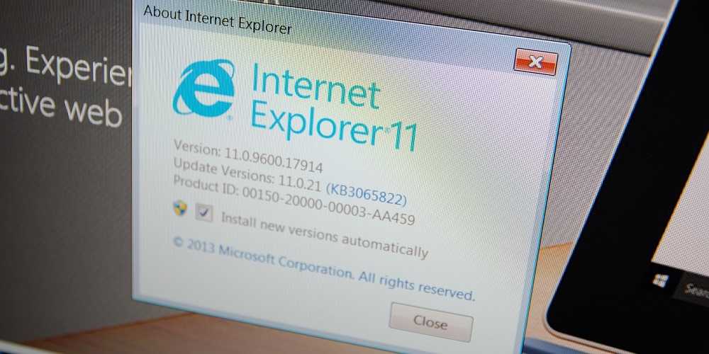 End Of Support For Internet Explorer 11 Browser
