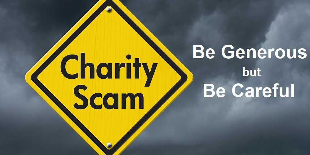 Criminals Pop Up To Take Your Charitable Contributions