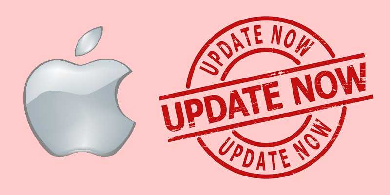 Apple Sounds Alarm to Update for 800 Million Users
